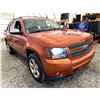 Image 9 : PARKSVILLE - 2007 CHEVROLET AVALANCHE ORANGE  204674 KMS - 305809-4