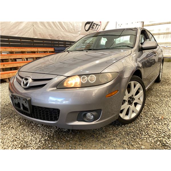 PARKSVILLE - 2007 MAZDA MAZDA6 GRAY 200196 KMS - M06504-1