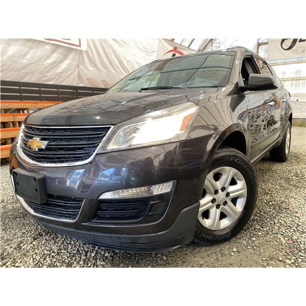 PARKSVILLE - 2015 CHEVROLET TRAVERSE GREY  KMS - 127870-3