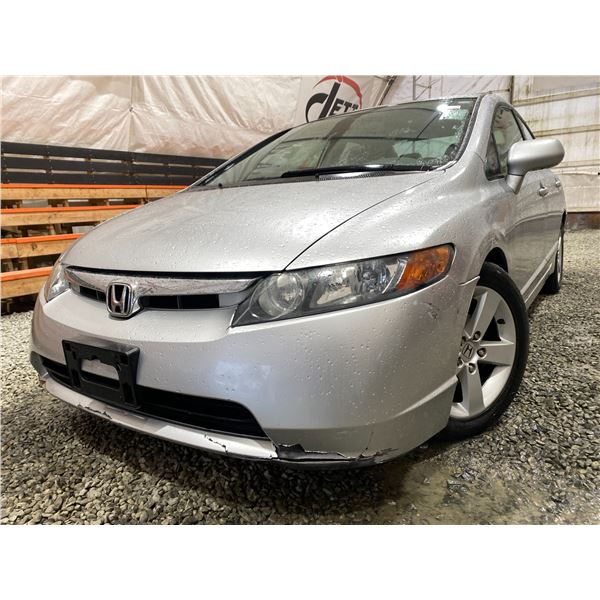 PARKSVILLE - 2006 HONDA CIVIC GREY 158179 KMS - 035522-3
