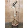 Image 3 : Big Life-sized GERENUK on a Decorative Base with Wheels