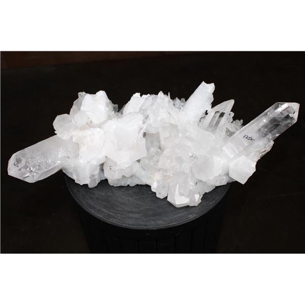 Huge XXL Natural Arkansas CLEAR QUARTZ Crystal Cluster