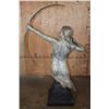 Image 6 : Huge Original Bronze "The Huntress" SCULPTURE #2/12 Signed by Mark James