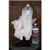 Image 2 : XXL CLEAR QUARTZ CRYSTAL Formation Specimen on a Custom Display Stand