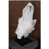 Image 4 : XXL CLEAR QUARTZ CRYSTAL Formation Specimen on a Custom Display Stand