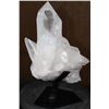 Image 8 : XXL CLEAR QUARTZ CRYSTAL Formation Specimen on a Custom Display Stand