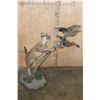 Image 6 : Life-sized CARACAL CAT "Leaping" at 2 FRANCOLIN Birds on a Decorative Base