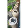 Image 5 : Set of (5) Marble VASES