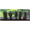 Image 7 : Set of (5) Marble VASES
