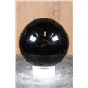 Image 1 : Big Polished OBSIDIAN Mineral Sphere Specimen