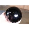 Image 4 : Big Polished OBSIDIAN Mineral Sphere Specimen
