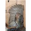 Image 4 : "Flying" TURKEY on a Log Wall Hanging Base