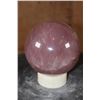 Image 7 : Big Polished ROSE QUARTZ Mineral Sphere Specimen