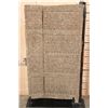 Image 1 : Big Antique Hand-carved Wood African Granary DOOR on a Custom Metal Stand