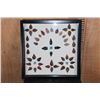 Image 1 : (38) Native American ARROWHEADS with (3) Turquoise Pieces in a Display Frame