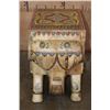 Image 5 : Hand-painted Wood ELEPHANT Storage Box from India