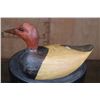 Image 3 : Thomas Burtle Oatman Signed CANVASBACK DRAKE Duck Decoy from 1980