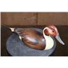 Image 1 : Signed B.T. Cook PINTAIL DRAKE Duck Decoy from 1980