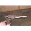 Image 8 : Hand-made Polish CIUPAGA or SHEPHERD'S AXE Signed GRS 1964 with Brass Accents