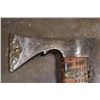 Image 9 : Hand-made Polish CIUPAGA or SHEPHERD'S AXE Signed GRS 1964 with Brass Accents