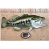 Image 1 : Big Reproduction LARGEMOUTH BASS Caught by Sam Snead