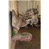 Image 10 : 2 XL WHITETAIL DEER "Locked" Together on a Decorative Wall Base