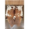 Image 1 : *Brand New* Brown and White COWHIDE or COWHIDE Rug