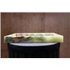 Image 3 : Hand-carved and Polished Green Banded Onyx SERVING TRAY