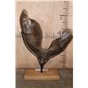 Image 8 : Fossilized MAMMOTH Jaw Specimen with a Huge Tooth on a Custom Stand