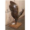 Image 9 : Fossilized MAMMOTH Jaw Specimen with a Huge Tooth on a Custom Stand