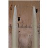 Image 8 : *TEXAS RESIDENTS ONLY* Set of ELEPHANT IVORY Tusks on Wood Bases