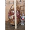 Image 2 : Massive XXXL Polished PETRIFIED WOOD Egg with Druzy Inclusions