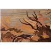 Image 9 : Huge Original "Cape Buffalo" Wood Inlay Art Signed by artist Andreas Bauer