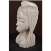 Image 4 : *TEXAS RESIDENTS ONLY* ELEPHANT IVORY Tusk Bust of a Fulani Woman from West Africa