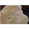 Image 7 : *TEXAS RESIDENTS ONLY* ELEPHANT IVORY Tusk Bust of a Fulani Woman from West Africa