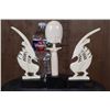Image 2 : *TEXAS RESIDENTS ONLY* Set of (3) ELEPHANT IVORY Sculptures