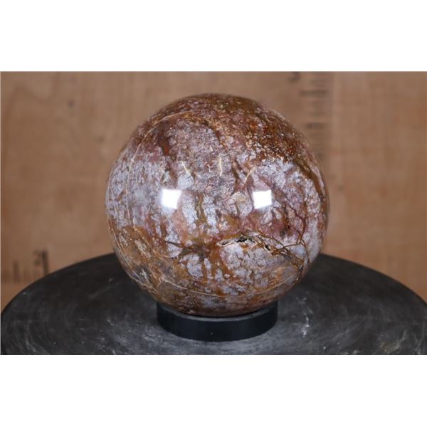 XL Polished PIETERSITE Mineral Sphere Specimen