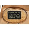 Image 2 : Big Reproduction BROWN TROUT from the Collection of  Sam Snead