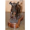 Image 5 : XL Original "Vanishing Giant" Bronze SCULPTURE #30/30 by Paul Tadlock on a Wood Base