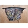 Image 1 : Beautifully detailed ELEPHANT HIDE "Big 5" Painting Signed by South African Artist Stella Pelser.