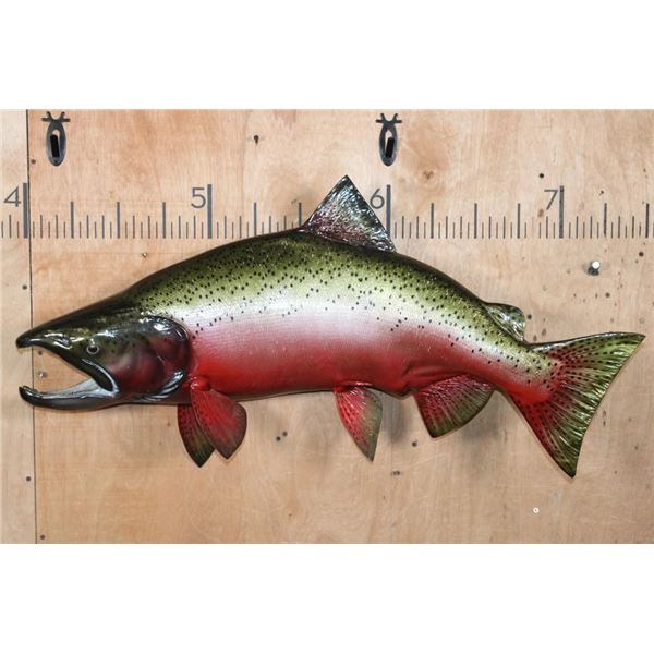 XL Reproduction COHO SALMON Fish Mount in the "Spawning Phase"