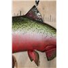 Image 4 : XL Reproduction COHO SALMON Fish Mount in the "Spawning Phase"
