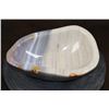 Image 1 : Hand-carved and Polished AGATE Decorative Bowl