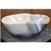 Image 4 : Hand-carved and Polished AGATE Decorative Bowl