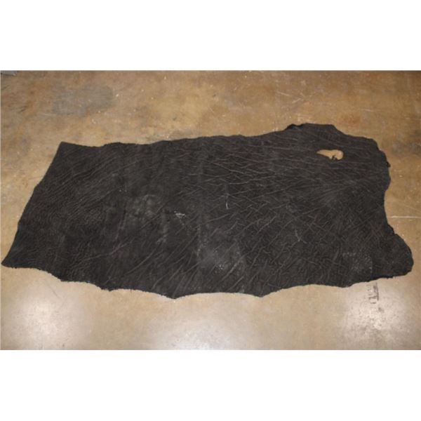 ELEPHANT Hide Section (Dyed Black)