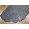 Image 4 : *Real Skin* Tanned ELEPHANT Ear Dyed Black