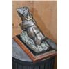 Image 4 : Cape Buffalo BRONZE Sculpture Signed by D. Schaefer #16/450 on a Marble and Wood Base