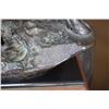 Image 6 : Cape Buffalo BRONZE Sculpture Signed by D. Schaefer #16/450 on a Marble and Wood Base