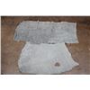 Image 1 : (2) Big and Soft HIPPOPOTAMUS Hide or HIPPO Leather Sections