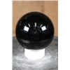 Image 4 : Big Polished BLACK OBSIDIAN Mineral Sphere Specimen